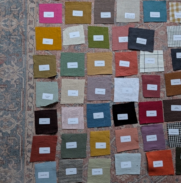 Colorful Fabric Swatch Collection - Picture 3 of 13